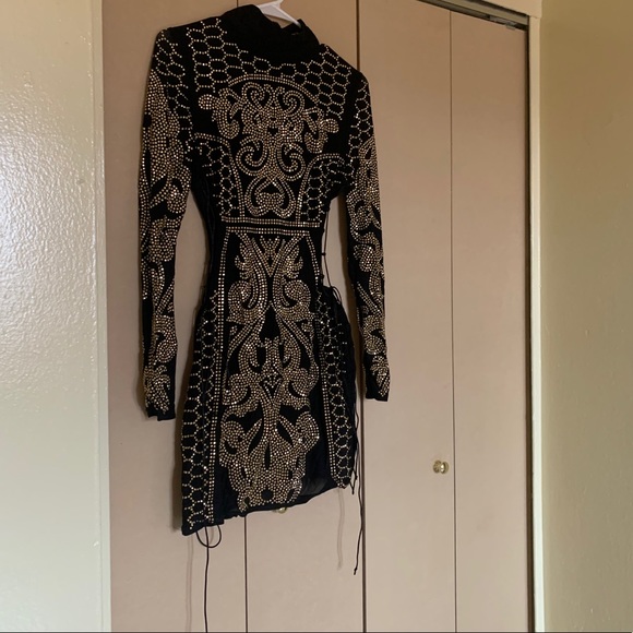 Sexy Sequin Mini Dress - Picture 5 of 8